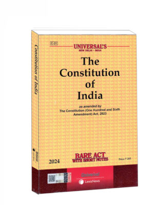 THE CONSTITUTION OF INDIA EDITION 2024