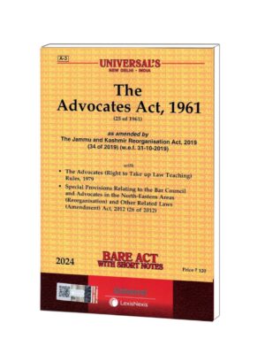 THE ADVOCATES ACT, 1961 EDITION 2024