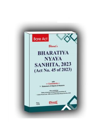 BARE ACT BHARTIYA NYAYA SANHITA, 2023  EDITION 2024