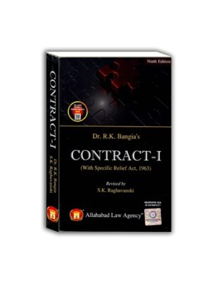 Allahabad Law Agency, Contract-I By DR. RK BANGIA Edition 2023