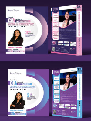 CA Inter Goods & Service Tax (IDT) Book New Syllabus By CA Arpita Tulsyan Applicable for May / Sep 25 Exam