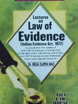 LACTURES ON LAW OF EVIDENCE