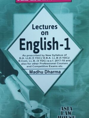 LACTURES ON ENGLISH-1 | MADHU SHARMA
