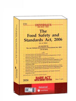 THE THE FOOD SEAFTY AND STANDARDS ACT, 2006 EDITION 2024