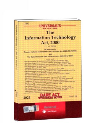 THE INFORMATION TECHNOLOGY ACT, 2000 EDITION 2024