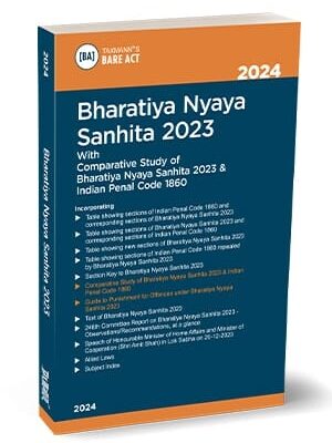 BARE ACT TAXMANN Bharatiya Nyaya Sanhita, 2023 EDITION 2024
