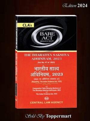 CLA’S THE BHARTIYA SAKSHYA ADHINIYAM (DIGLOT) EDITION 2024