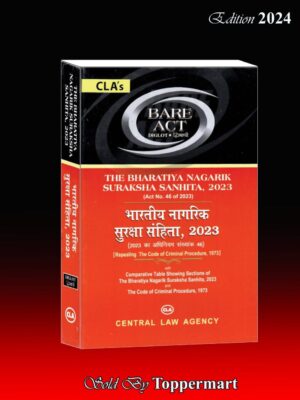 CLA’S THE BHARTIYA NAGRIK SURAKSHA SANHITA, 2023 (DIGLOT) EDITION 2024