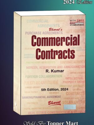 BHARAT’S COMMERCIAL CONTRACTS 5TH  EDITION 2024