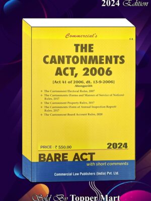 COMMERCIAL’S CANTONMENTS ACT, 2006 EDITION 2024