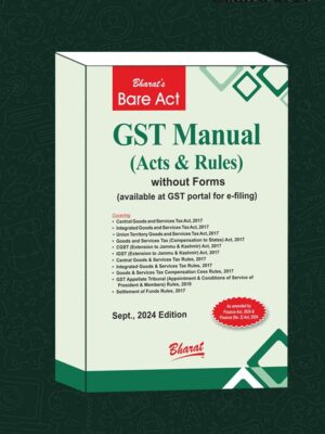 GST Manual (Acts & Rules) EDITION 2024