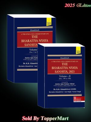 A TREATISE AND COMMENTARY ON THE BHARTIYA NYAYA SANHITA, 2023 (SET OF 2 VOLS) EDITION 2025