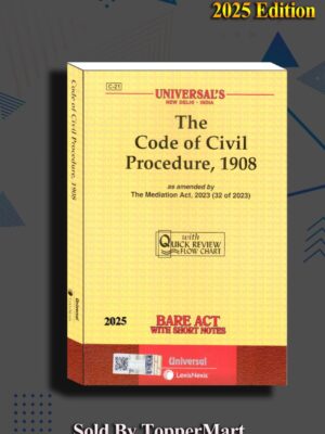 THE CODE OF CIVIL PROCEDURE, 1908 BARE ACT EDITION  2025