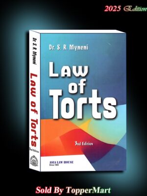 LAW OF TORTS 3RD  EDITION 2025