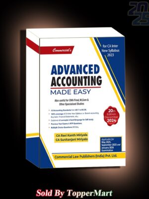 Advanced Accounting Made Easy CA Inter New Syllabus 2023