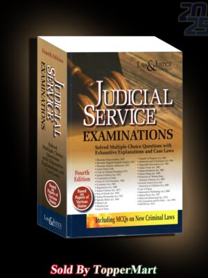 Titles : JUDICIAL SERVICE EXAMINATIONS ( SOLVED MCQS WITH EXHAUSTIVE EXPLANATIONS AND CASE LAWS)  EDITION 2025