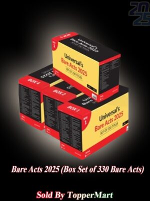 Titles : Universal's Bare Acts 2025 (Box Set of 330 Bare Acts) Edition 2025