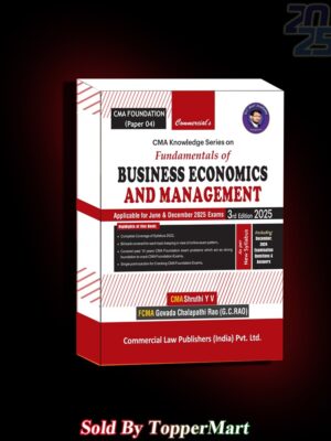 Titles : CMA Knowledge Series on Fundamentals of Business Economics and Management CMA Foundation (Paper-4) Edition 2025