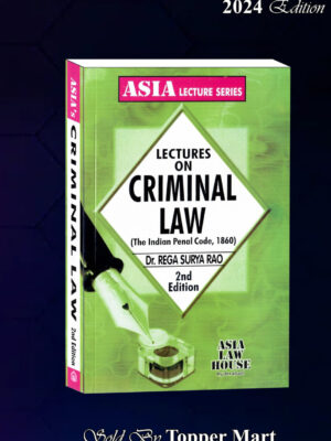 Lactures on Criminal Law ( Indian Penal Code )  Edition 2024
