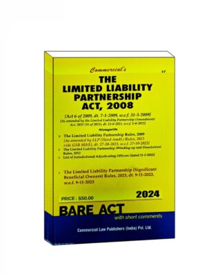 THE LIMITED LIABILITY PARTNERSHIP ACT, 2008 EDITION 2024