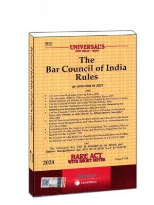 THE BAR COUNCIL OF INDIA RULES EDITION 2024
